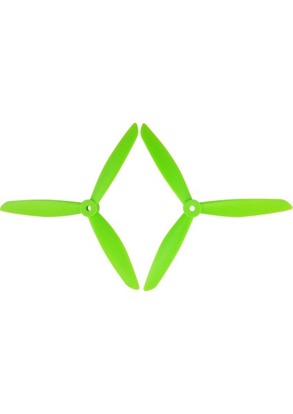 Rc Uva Quadcopter Yedek Parçaları S70W Hs Green Için Üç Blade Pervane (Yurt Dışından)