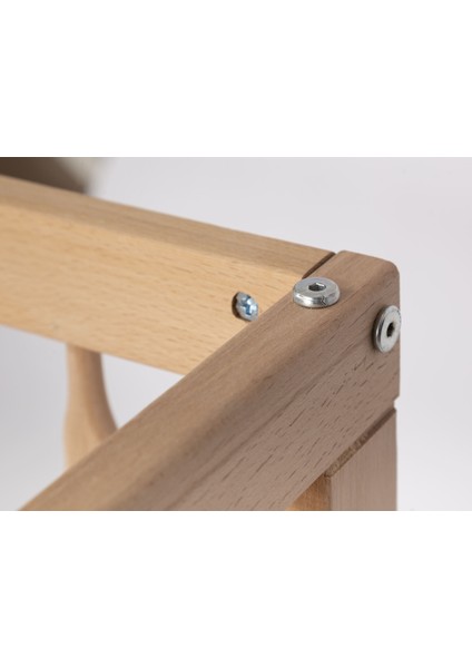 Süper Full Natural Ahşap Beşik 4 Kademeli Anne Yanı Sallanır Bebek Beşiği 60X120 - Boş Beşik fırsatları