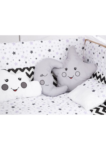 Süper Full Natural Ahşap Beşik 4 Kademeli Anne Yanı Sallanır Bebek Beşiği 60X120 -S14 Uyku Set+Yatak fırsatları