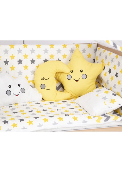 Süper Full Natural Ahşap 4 Kademeli Anne Yanı Sallanır Bebek Beşiği 60X120 -S04 Uyku Set+Yatak indirimleri