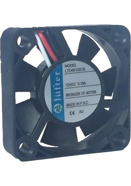 40X40X10MM 12V 0.15A Kare Fan