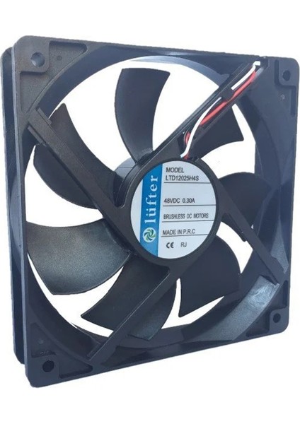 120X120X38MM 48V 0.30A Kare Fan