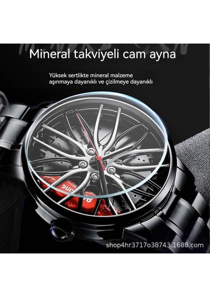 Tam Otomatik Hareket Izle Erkek Su Geçirmez Tekerlek Tarzı (Yurt Dışından)