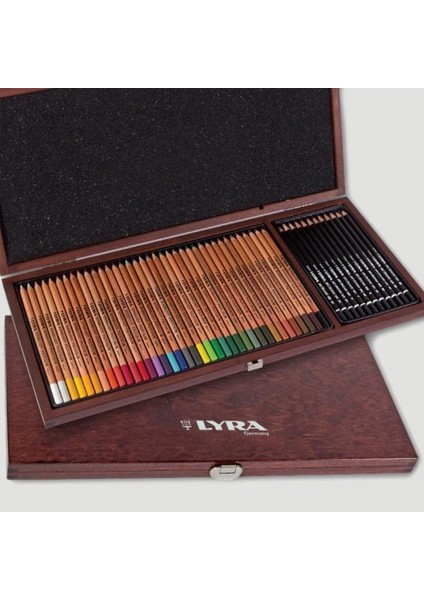 Rembrandt 48 Parça Polycolor & Art Design Ahşap Kutu Yeni L2004001 modelleri