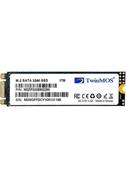 NgffgGBm2280 1TB 580-550MB M2 Sata SSD