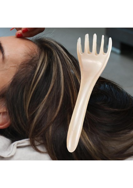 Masaj Tarağı Masajı Tarak Geniş Diş Saç Tarağı Kadın Erkekler Bej (Yurt Dışından) modelleri