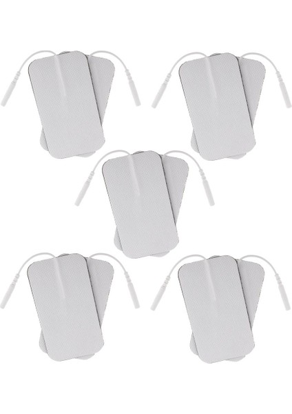 Tens Pc'ler Için 5X10PIECES Yeniden Kullanılabilir Pedler (Yurt Dışından)