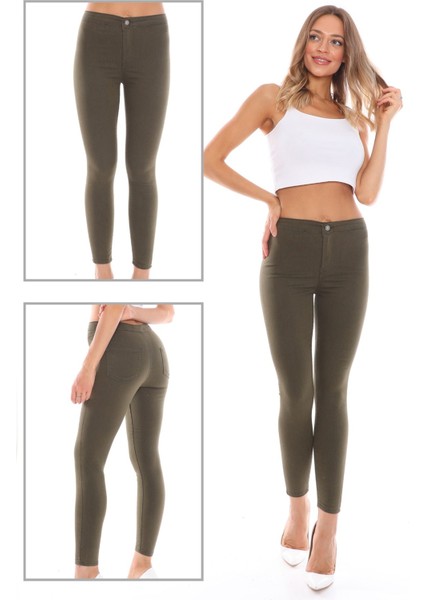 Kadın Kot Pantolon 650002 S Siyah