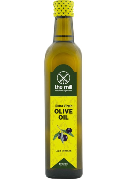 Natürel Sızma Zeytinyağı 500 ml - Soğuk Sıkım - %100 Doğal - Uluslararası Lezzet Enstitüsü 2021/2022/2023 Yılı ÜSTÜN 3 YILDIZ LEZZET ÖDÜLÜ - Salata ve Yemeklere Uygun - Asitlik ≤%0,8 - Vegan