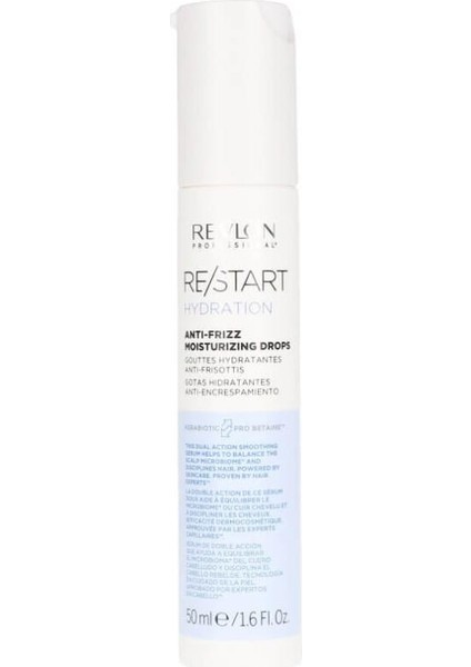 Restart Hydratıon Antı Frızz Elektriklenmeyi Önleyen Nemlendirici Serum 50 ml