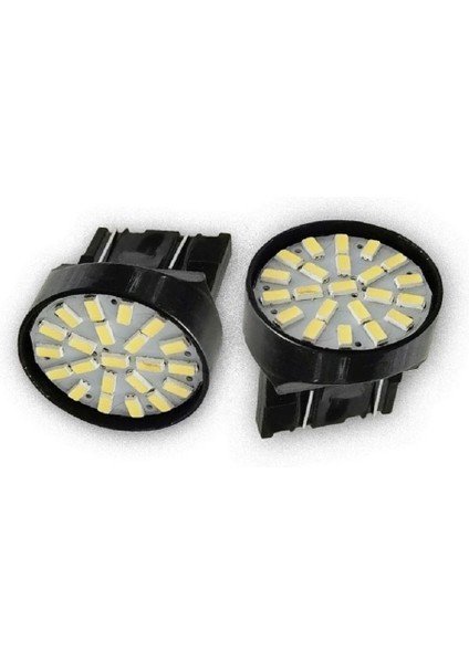 T20 Tek Duy 18 Smd Beyaz Renk LED Ampul 2'li Paket