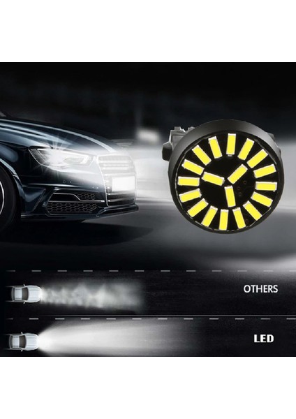 T20 Tek Duy 18 Smd Beyaz Renk LED Ampul 2'li Paket