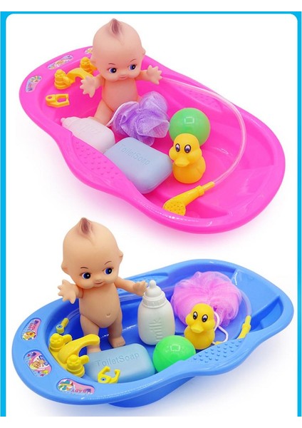 Bebek Küvet ve Aksesuar Seti - Renkli (Yurt Dışından) fiyatları