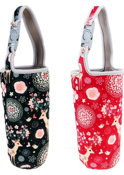 2x Tumbler Taşıyıcı Tutucu Kupa Tutucu - Renkli (Yurt Dışından)