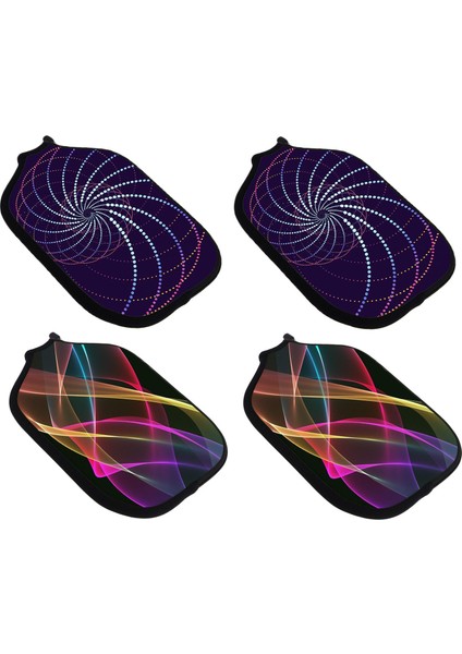 4pcs Neopren Fermuarlı Koruyucu Kürek Kolu - Çok Renkli (Yurt Dışından)