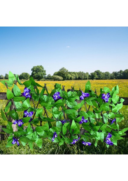 Sahte Sarmaşık Yaprakları ve Kafes Yapay Sarmaşık Çit ile Sahte Sarmaşık Eskrim Paneli (Yurt Dışından) modelleri
