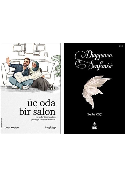 Üç Oda Bir Salon / Duygunun Senfonisi (2 Kitap Set)