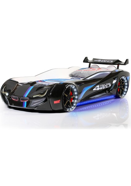 Mercedes Full Ledli Arabalı Yatak, Siyah + 1 Adet Comfort Yatak fiyatları