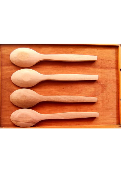 Gürgen Ağacından Kaşık 4 Parça 27CM Mutfak Yemek Gereçleri Kaşık fiyatları