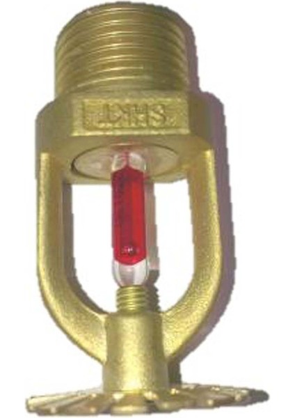 Non Ul Sarkık Tip Yangın Sprink Pirinç 68 C Kırmız 1/2 Sr Onaysız