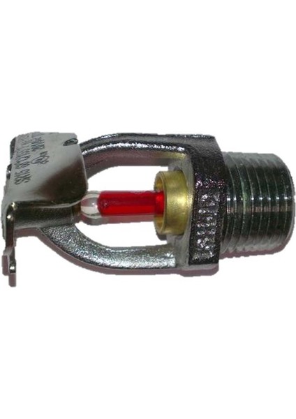 Ul Duvar Tip Yangın Sprinkler Krom 68 C Kırmızı 1/2 Sr
