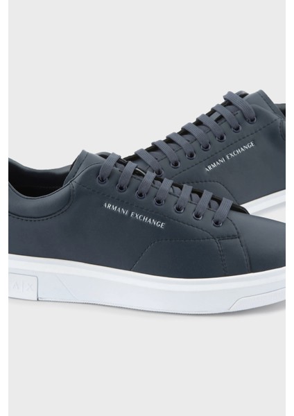 Logolu Deri Sneaker Ayakkabı Erkek Ayakkabı XUX123 XV534 00285 fırsatları