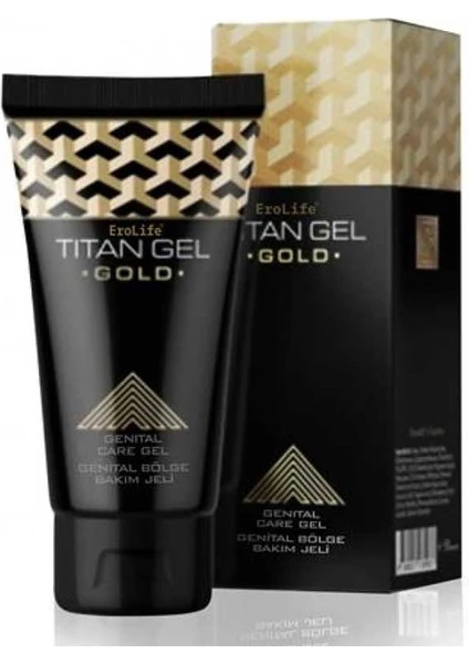 Titan Gold Gel Penis Bakım Kremi 50ML