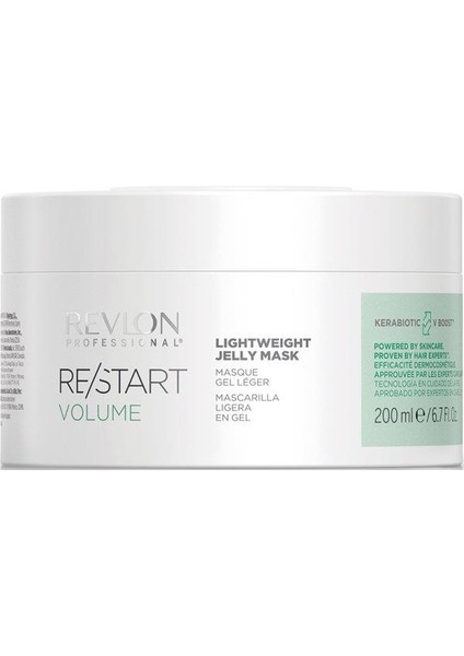 Restart Volume Lightweight Ağırlaştırmadan Hacim Kazandıran Jel Maske 250 ml