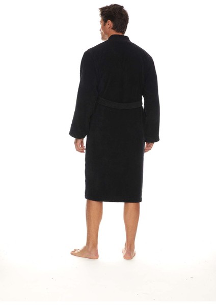 %100 Organik Pamuk Kimono Ekstra Yumuşak Erkek Bornoz