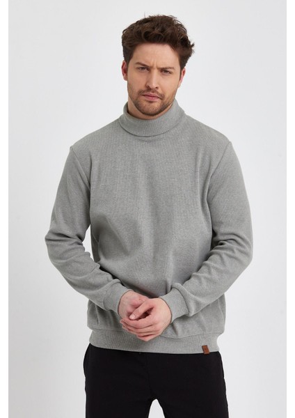 Balıkçı Yaka Kaşkorse Sweatshirt (E22-76100)