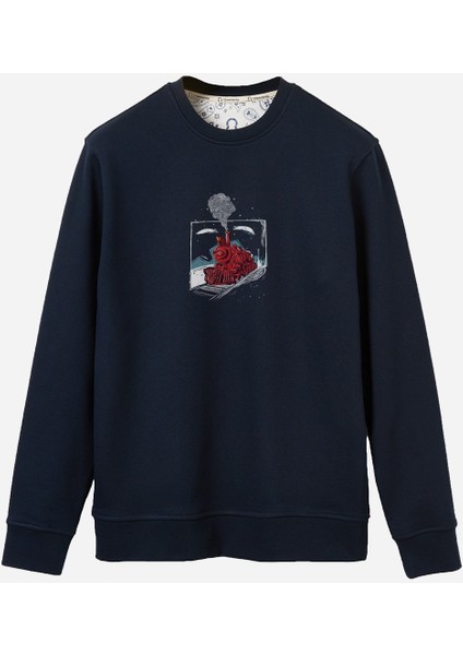 Sweatshirt Train Kadın