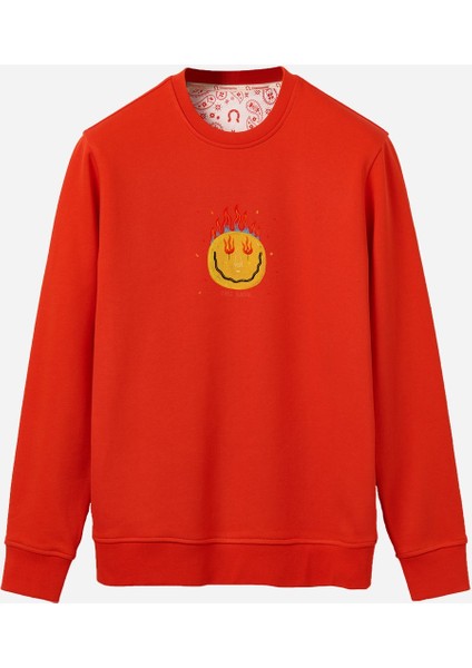 Sweatshirt Smile Kadın