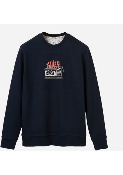 Sweatshirt Never Regret Kadın