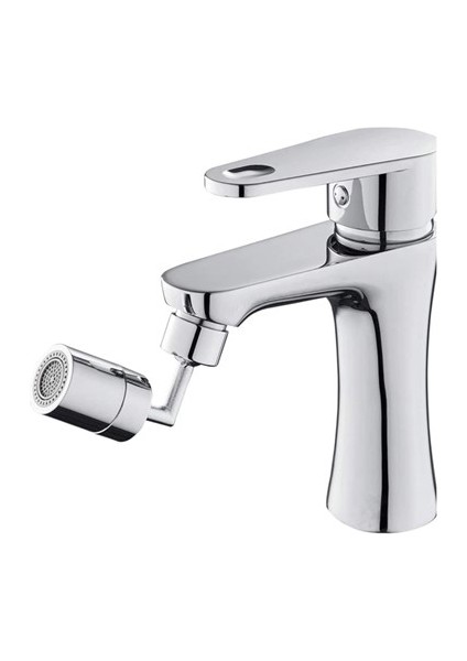 720 Derece Dönebilen 4 Filtreli Tüm Musluk Tipleri Ile Uyumlu Montaj Aparatlı Musluk Başlık