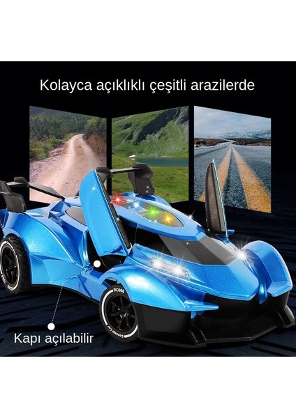 Rc Uzaktan Kumandalı Oyuncak Araba - Mavi (Yurt Dışından)