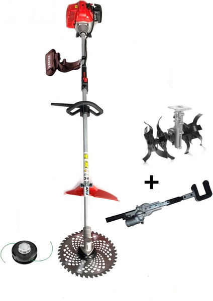Yan Tırpan + Zeytin Silkeleme + Akrep Çapa Makinesi 3.2kw 4.6hp