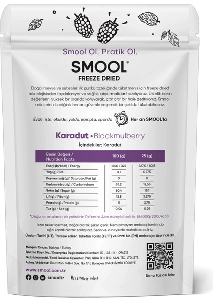 Freeze Dried Elma - Karadut 2'li Set