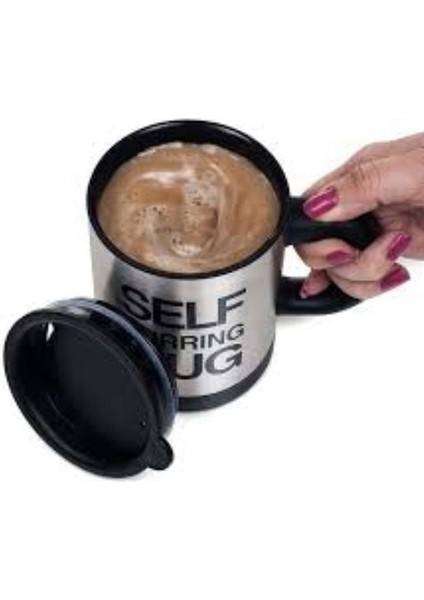 Karıştırıcı Özellikli Mikser Kupa Bardak Self Stirring Mug