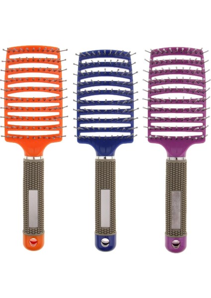 3x Kavisli Havalandırma Fırçası Antistatik Naylon Fırça (Yurt Dışından)