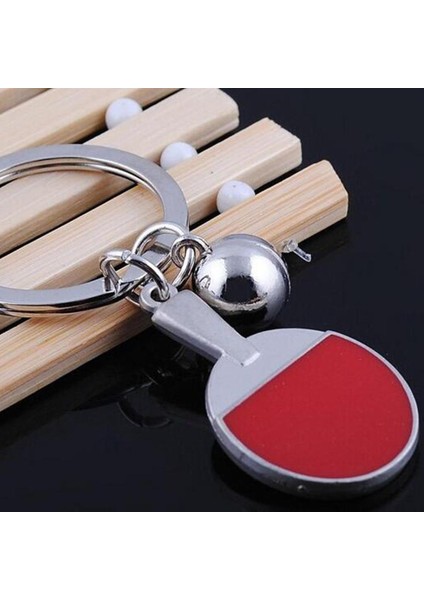 2 Adet Masa Tenisi Anahtarlık Tenis Raket (Yurt Dışından)