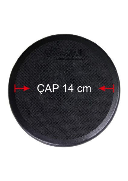 ...Practice Pad, 6 Inç, Tek Taraflı, Puff Pad, Davul Çalışma Pedi, Bateri Pad