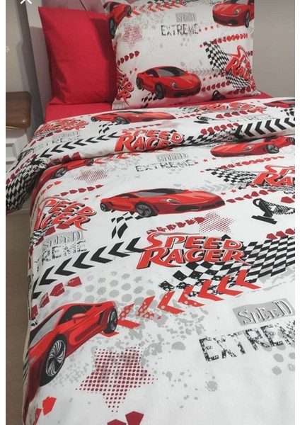 Tek Kişilik Nevresim Takımı Lastikli Çarşaf 2 Yastık 4 Parça modelleri