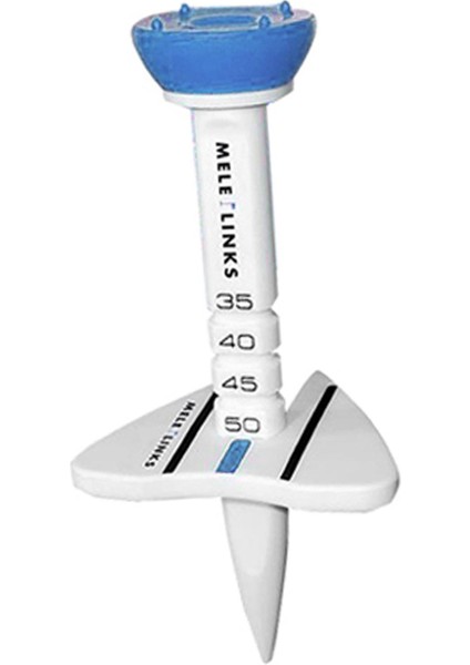 1x Golf Tee Ayarlanabilir Yükseklik Dayanıklı Tee Sistemi 35 mm. - 55 mm. Açık Tee Mavi (Yurt Dışından)