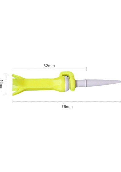 Profesyonel Golf Tee Sürüş Aralığı Eğitimi 3inch Kırılmaz Sarı (Yurt Dışından) indirimleri