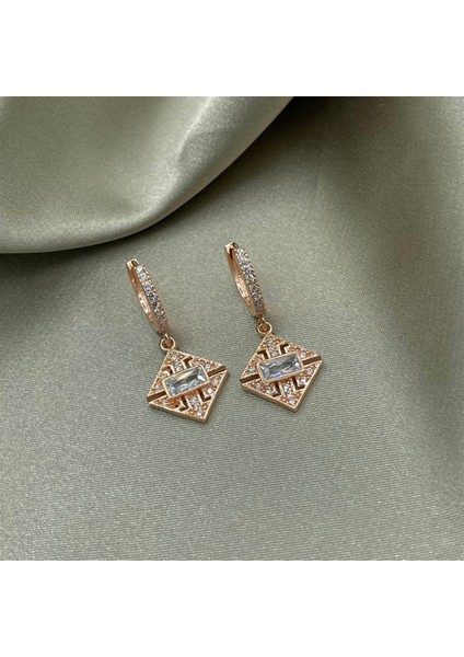 Bagetli Baklava Gümüş Küpe fiyatları