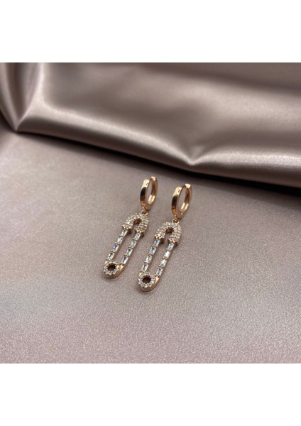 Baget Taşlı Çengelli İğne Gümüş Küpe fiyatları