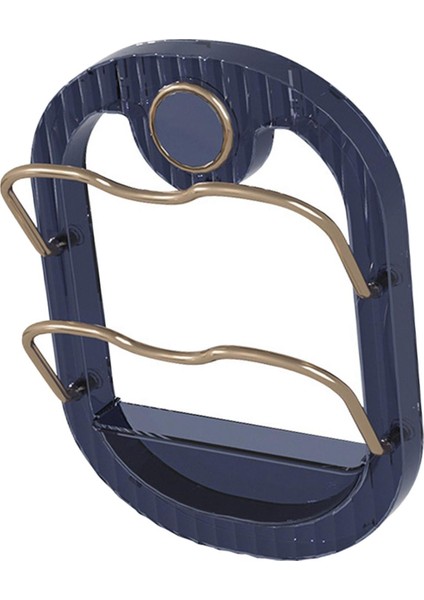 Duvara Monte Tencere Kapak Çerçevesi Dolap Tabakları Için Ücretsiz Kesme Tahtaları Mavi (Yurt Dışından)