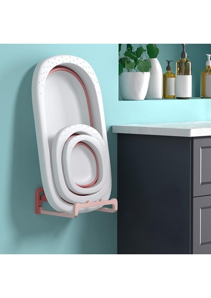 Washbasin Raf Yumruğu Ücretsiz Washbasin Stand Duvar Banyo Duş Pembesi Için Asılı (Yurt Dışından)