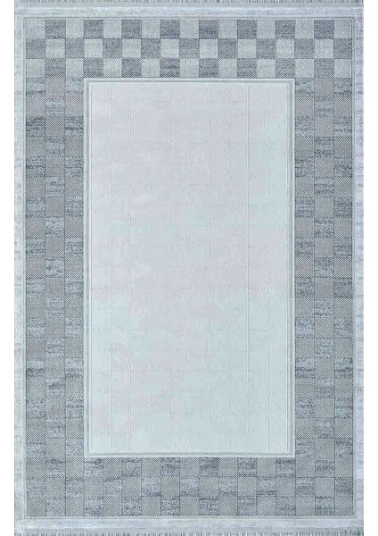 Mina Serisi 09106D Gri - Krem Halı