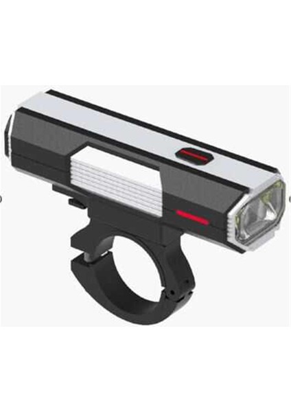 Ön Far EBL-3388 400LM USB IP65 Su Geçirmez - Siyah Gri